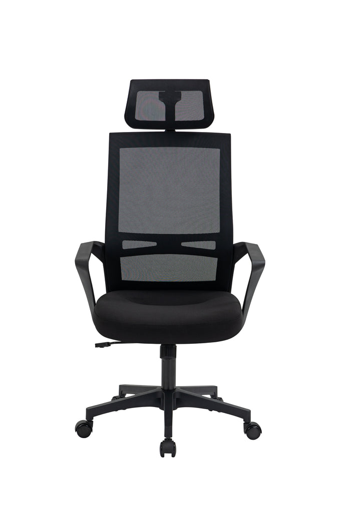 Gorilla Office: Mayson High Back Mesh Chair - Black