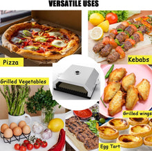 Load image into Gallery viewer, Stainless Steel BBQ Pizza Oven with Pizza Stone