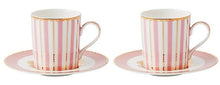 Load image into Gallery viewer, Maxwell &amp; Williams: Teas &amp; C&#39;s Regency Demi Cup &amp; Saucer Set - Pink (100ml) (Set of 2)