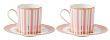 Load image into Gallery viewer, Maxwell &amp; Williams: Teas &amp; C&#39;s Regency Demi Cup &amp; Saucer Set - Pink (100ml) (Set of 2)