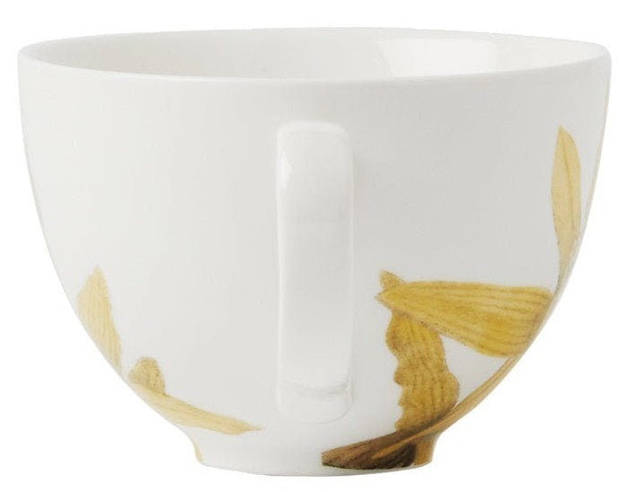 Maxwell & Williams: Royal Botanic Gardens Australian Orchids Cup & Saucer - Yellow (240ml)