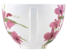 Load image into Gallery viewer, Maxwell &amp; Williams: Royal Botanic Gardens Australian Orchids Cup &amp; Saucer - Pink (240ml)