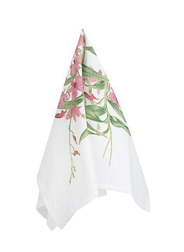 Maxwell & Williams: Royal Botanic Gardens Australian Orchids Tea Towel - Pink (50x70cm)
