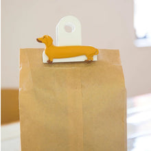 Load image into Gallery viewer, Kikkerland: Sausage Dog Bag Clips (Set of 3)