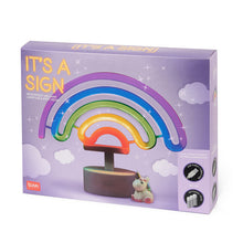 Load image into Gallery viewer, It&#39;s A Sign: Neon Effect Led Lamp - Rainbow