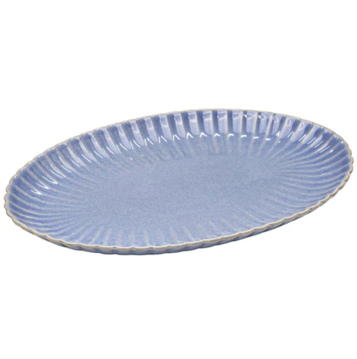 Ladelle: Marguerite Powder Blue Oval Platter