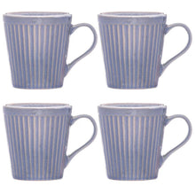 Load image into Gallery viewer, Ladelle: Marguerite Powder Blue Mug Set (Set of 4)