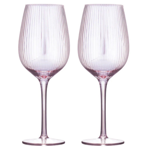 Tempa: Thalia Pink Quartz Wine Glass (Set of 2)