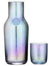Load image into Gallery viewer, Thalia: Black Pearl Carafe &amp; Glass Set - Tempa