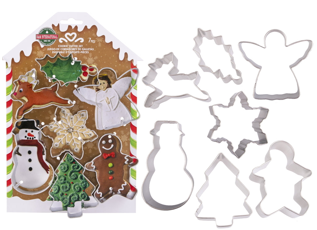 Appetito: Christmas Cookie Cutters (Set of 7)