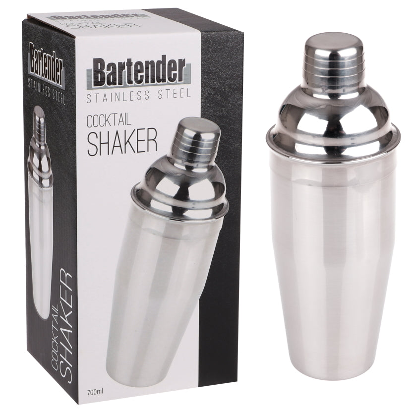 Bartender: Stainless Steel Cocktail Shaker (700ml)