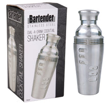 Load image into Gallery viewer, Bartender: Dial-A-Drink Cocktail Shaker - Satin (750ml)