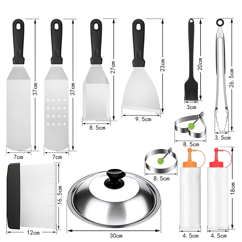 OZZYCOOK Barbecue Tools Griddle Accessories Kit