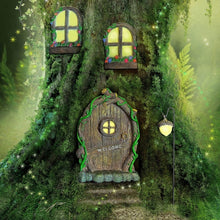 Load image into Gallery viewer, GREENHAVEN Fairy Door and Windows Set for Trees
