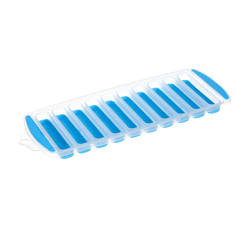 COMFEYA Reusable Popsicle-Shaped Ice Molds 4 Pack - Blue