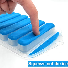 Load image into Gallery viewer, COMFEYA Reusable Popsicle-Shaped Ice Molds 4 Pack - Blue