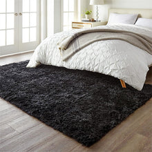 Load image into Gallery viewer, COMFEYA Super Soft Fluffy Area Rug - Black, 230x160cm