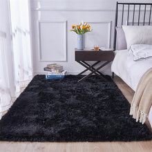 Load image into Gallery viewer, COMFEYA Super Soft Fluffy Area Rug - Black, 230x160cm