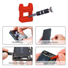 Load image into Gallery viewer, 115 in 1 Precision Screwdriver Set Magnetic Repair Tool Kit - Red