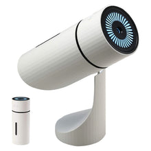 Load image into Gallery viewer, Angle Adjustable Portable Mist Humidifier with Night Light - White