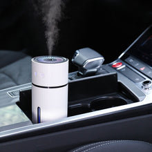 Load image into Gallery viewer, Angle Adjustable Portable Mist Humidifier with Night Light - White