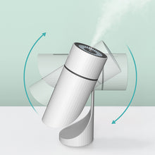 Load image into Gallery viewer, Angle Adjustable Portable Mist Humidifier with Night Light - White