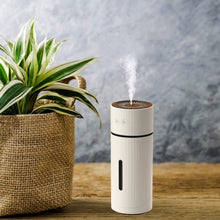 Load image into Gallery viewer, Angle Adjustable Portable Mist Humidifier with Night Light - White