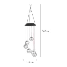 Load image into Gallery viewer, LUMIRO Solar Hanging Garden LED Ball Lights - White