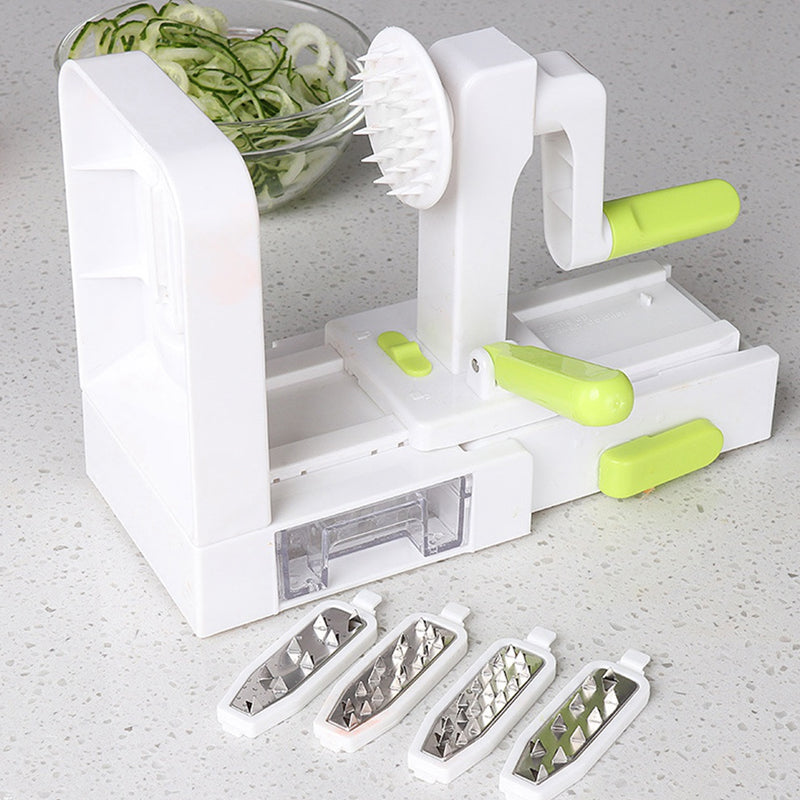 Ozzycook Portable Folding Hand Vegetable Spiralizer