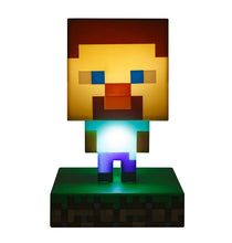 Load image into Gallery viewer, Paladone: Minecraft Steve Icon Light