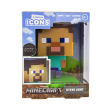 Load image into Gallery viewer, Paladone: Minecraft Steve Icon Light