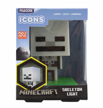 Load image into Gallery viewer, Paladone: Minecraft Skeleton Icon Light