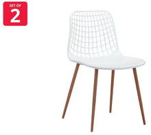 Load image into Gallery viewer, Ovela: Leerdam Dining Chairs - White (Set of 2)