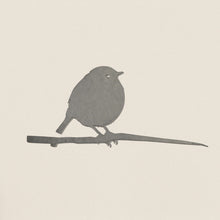 Load image into Gallery viewer, Metalbird: Black Robin Garden Art