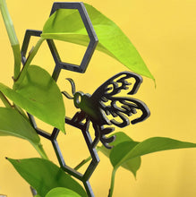 Load image into Gallery viewer, Metalbird: Honeybee Plant Trellis