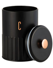 Load image into Gallery viewer, Maxwell &amp; Williams: Astor Coffee Canister - Black (11x17cm/1.35L)