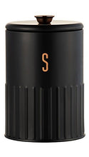 Load image into Gallery viewer, Maxwell &amp; Williams: Astor Sugar Canister - Black (11x17cm/1.35L)