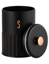 Load image into Gallery viewer, Maxwell &amp; Williams: Astor Sugar Canister - Black (11x17cm/1.35L)