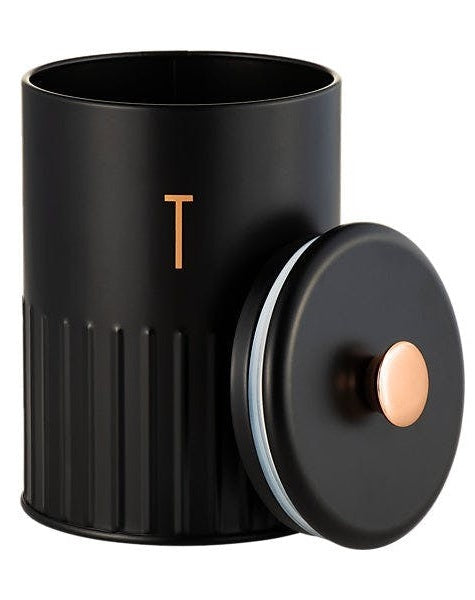 Maxwell & Williams: Astor Tea Canister - Black (11x17cm/1.35L)