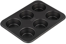 Load image into Gallery viewer, Maxwell &amp; Williams: BakerMaker Non-Stick 6 Cup Large Muffin Pan