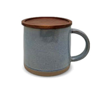 Load image into Gallery viewer, Moana Road: Glazed Ceramic Mug - Blue