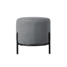 Load image into Gallery viewer, Fraser Country Teddy Bench &amp; Ottoman - Grey