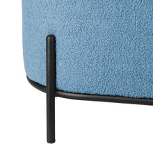 Load image into Gallery viewer, Fraser Country Teddy Bench &amp; Ottoman - Blue