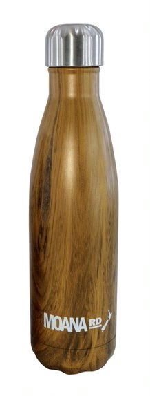 Moana Road: Drink Bottle - Wood (500ml)