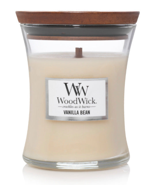 WoodWick: Hourglass Candle - Vanilla Bean (Medium)