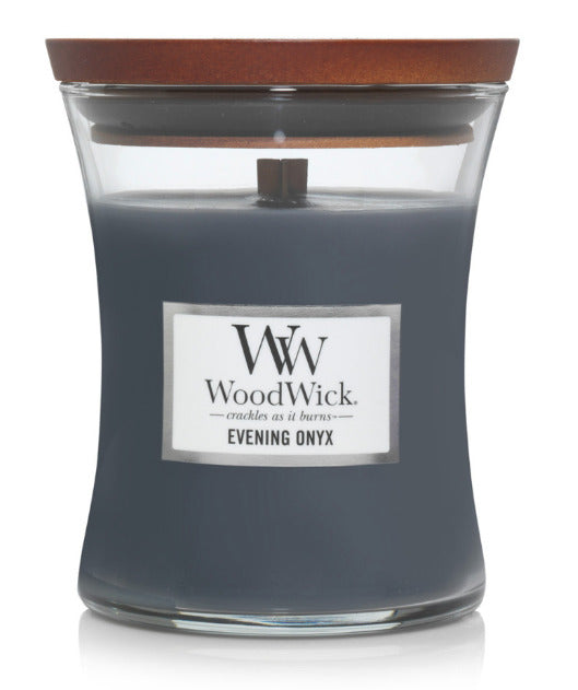 Woodwick Candle - Evening Onyx (Medium)