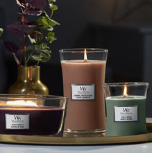 Load image into Gallery viewer, WoodWick: Hourglass Candle - Sage &amp; Myrrh (Medium)