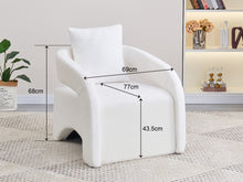 Load image into Gallery viewer, Fraser Country Boucle Arm Chair - White