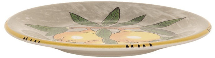 Maxwell & Williams: Ceramica Salerno Limone Plate - Grey (20cm)