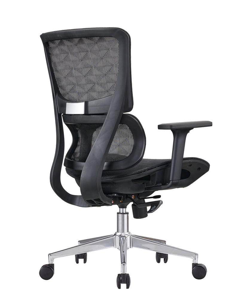Gorilla Office-Ergo Bliss-Premium Highback Mesh Chair Black
